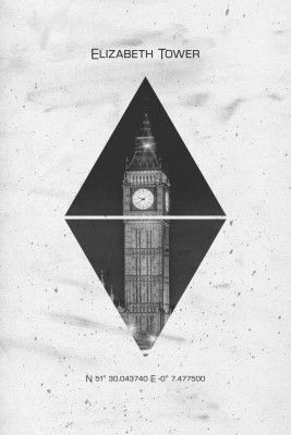 Coordinates LONDON Elizabeth Tower