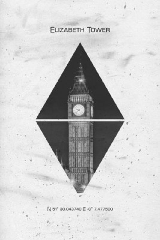 Coordinates LONDON Elizabeth Tower