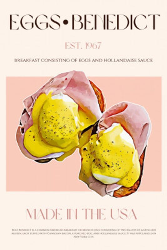 Eggs Benedict Print