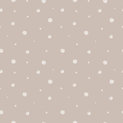 Spring Pastel Dots Pattern Beige