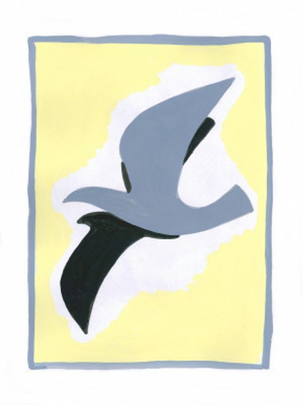 Abstract Arabesque Birds