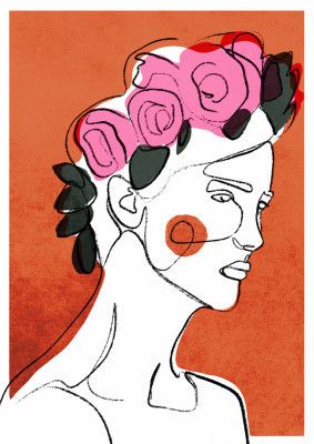 Floral Contemplation