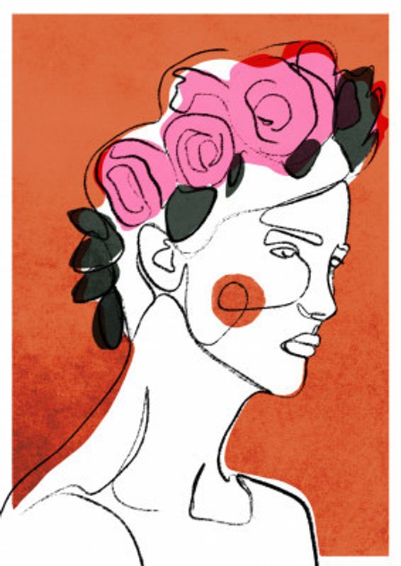 Floral Contemplation