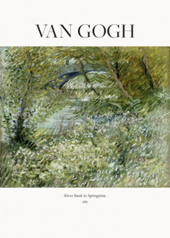River Bank In Springtime (1887)