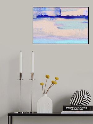 Pastel Colors Blended With Vibrant Blues