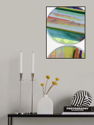 Abstract Stripes &amp; Circles No 1