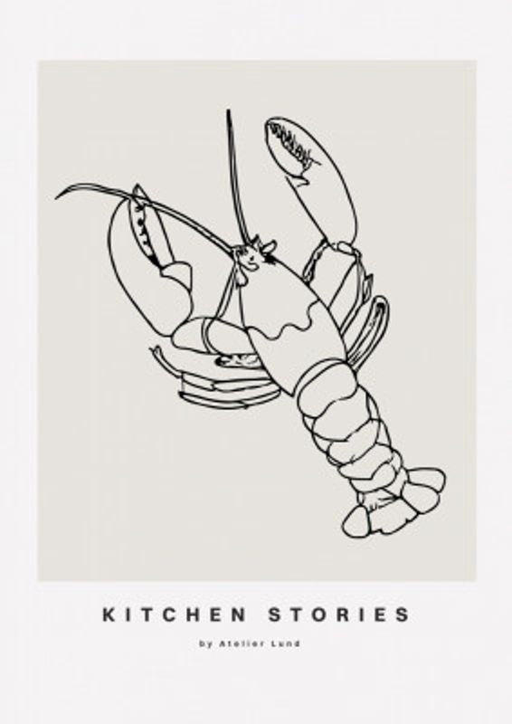 Lobster Linework