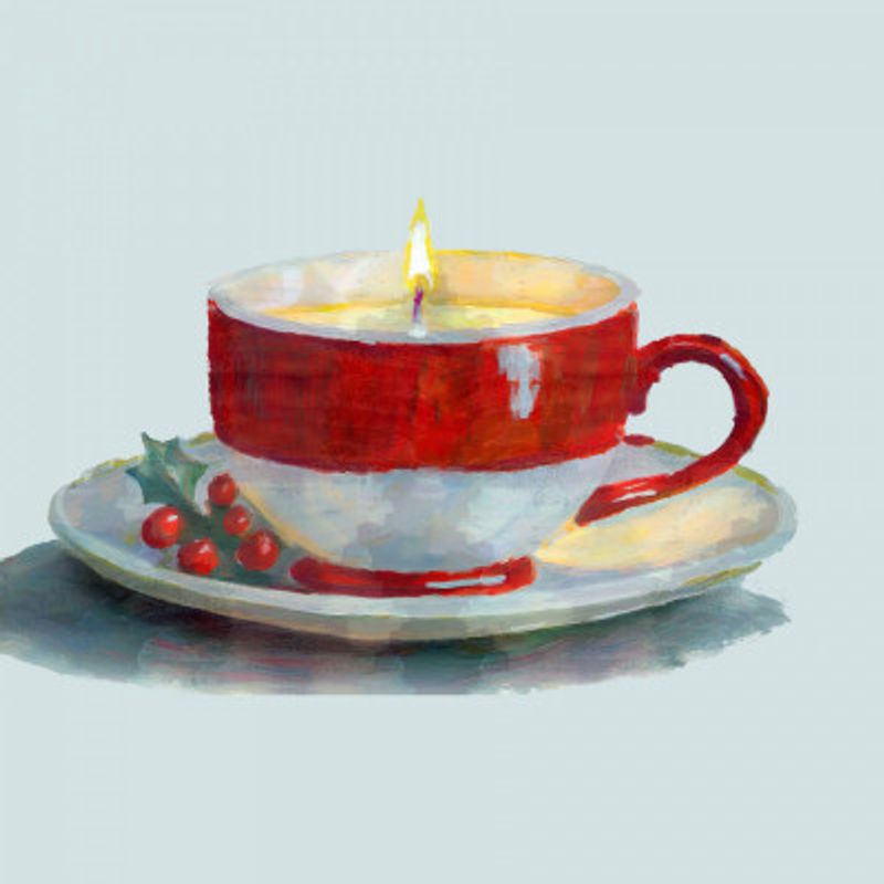 Christmas In a Tea Cup No2