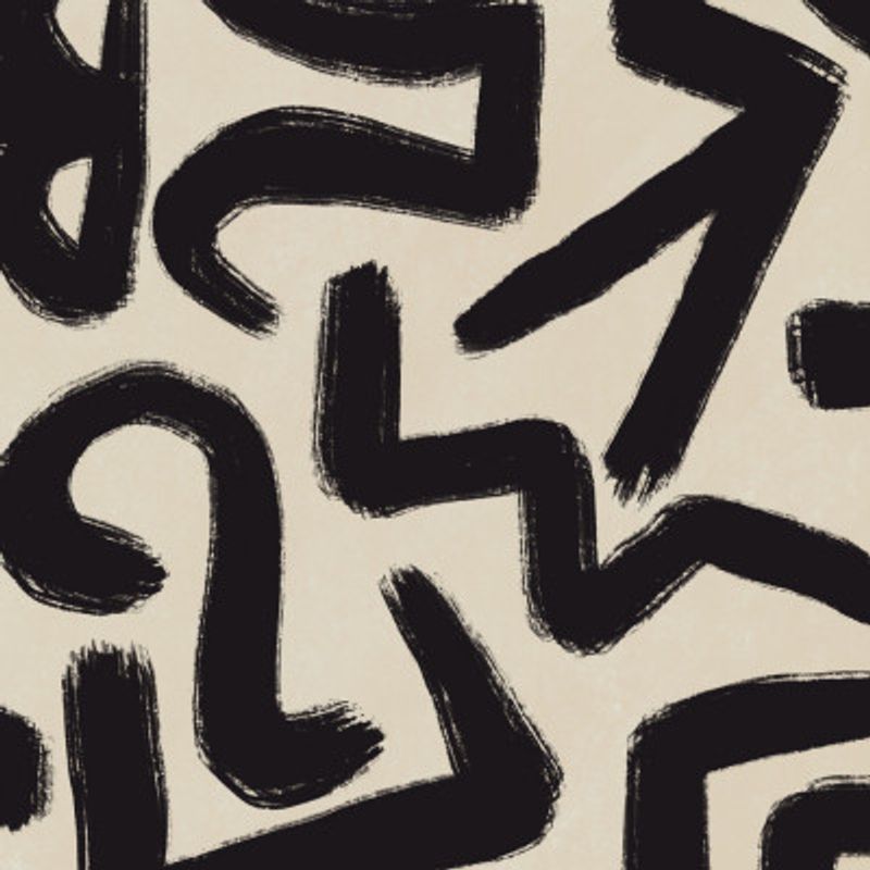 Line art abstract 05