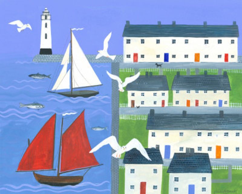 Coastal Village Life