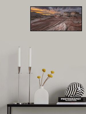 Last light at White Pocket