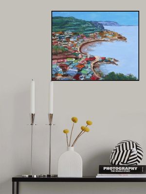 Geoje Island beach scenery in Korea