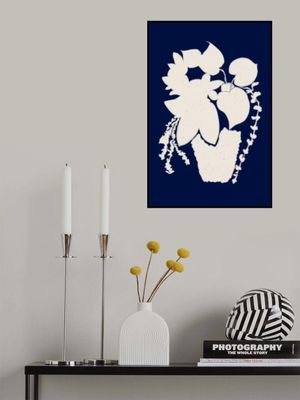 Floral Silhouette of a Plant