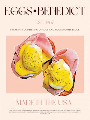 Eggs Benedict Print