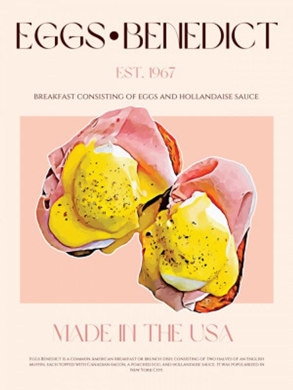 Eggs Benedict Print