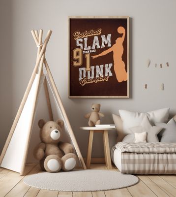 Slam Dunk Basketball Red