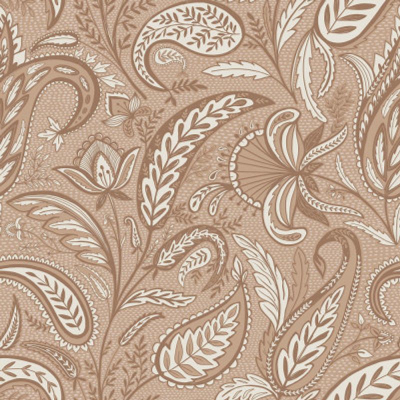 Welcoming Paisley beige