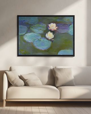 Nympheas (1897–1898) By Claude Monet.