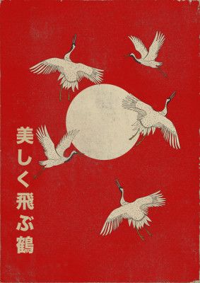 The Beautiful Flying Cranes