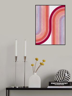 Colorful curved lines 1