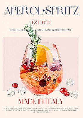 Aperol Spritz Cocktail