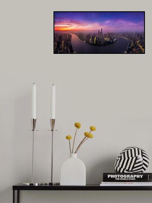 The Morning Glow in Lujiazui Shanghai