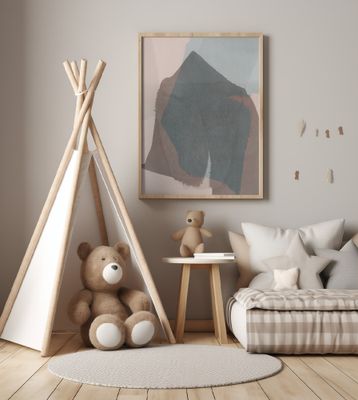 Abstract Dipped Landscape 3