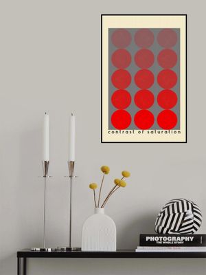 Contrast of saturation