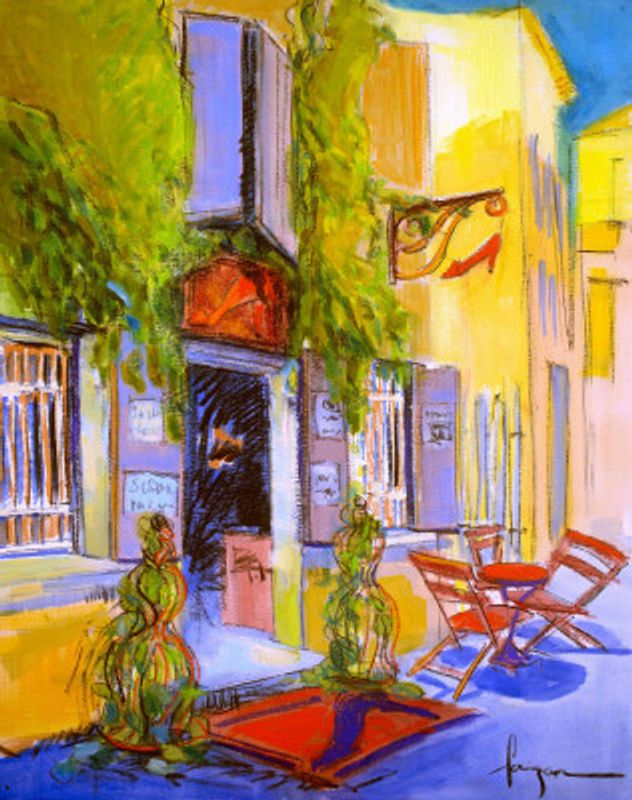 Sunny Courtyard Cafe