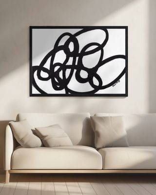 Ovals With Sumi Ink I