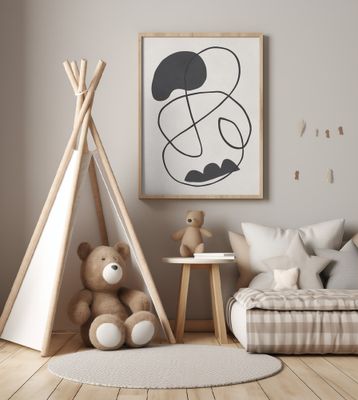 Expressionist forms and lines 3