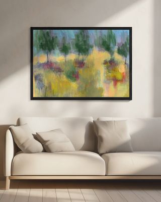 Tree Park Green Yellow