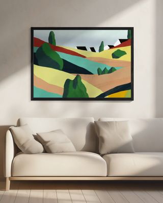 Little color rolling hills