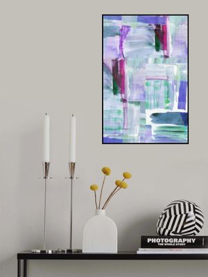 Plum Purple Lilac Abstract 1