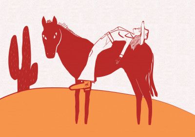 Day of rest COW GIRL