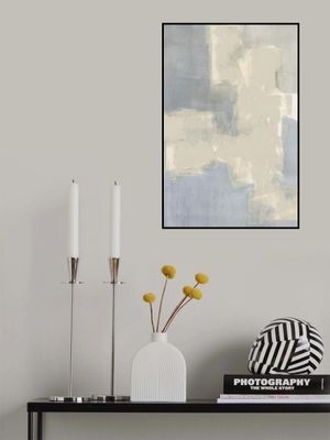 Abstract Neutral Grey and Beige Shapes 1