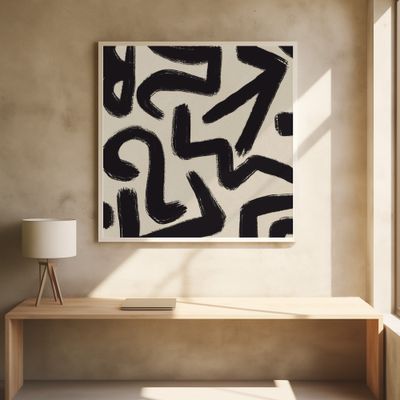 Line art abstract 05