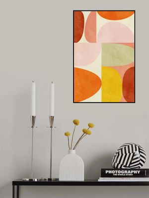 Warm Pastel Geometry