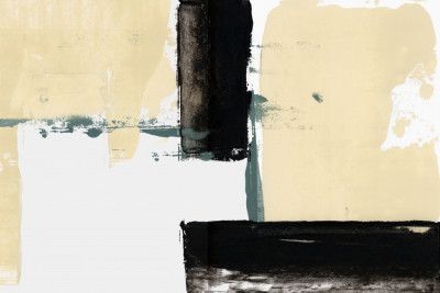 Neutral &amp; Black Art Print No 1