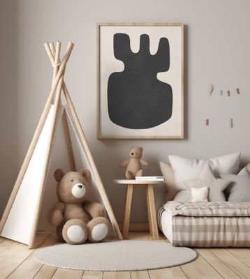 Black expressive form 8