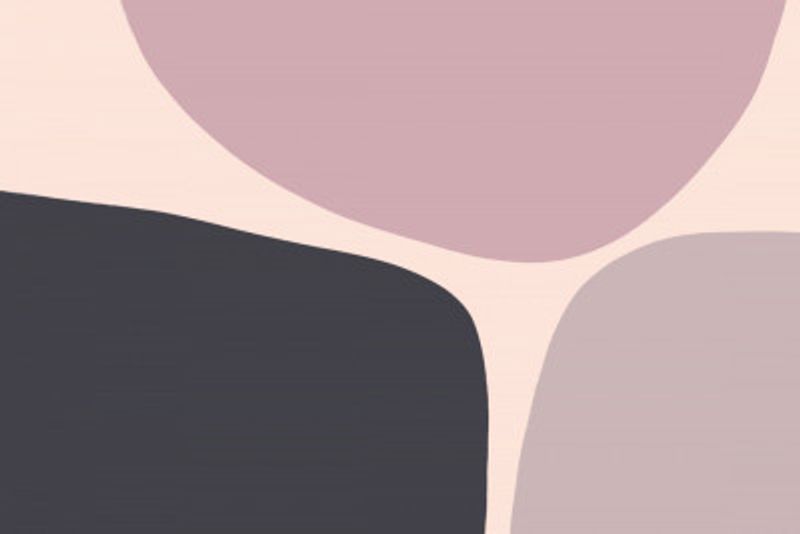Organic Shapes In Muted Tones