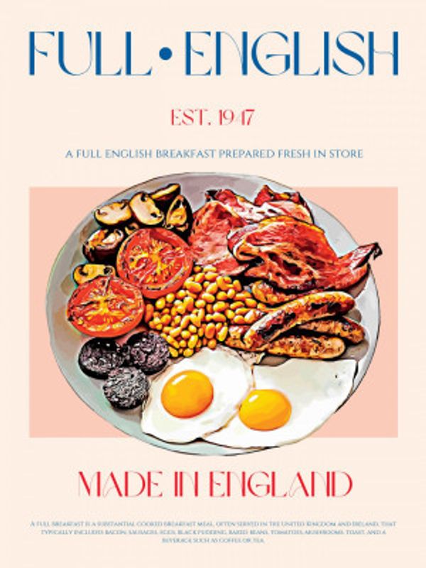 Traditional Full English Breakfast