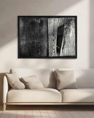 Monochrome Texture With Contrasting Black And White Patterns