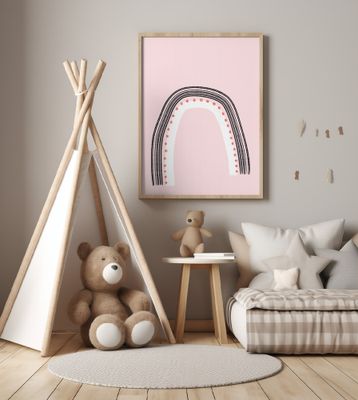 Arch with Black Lines
