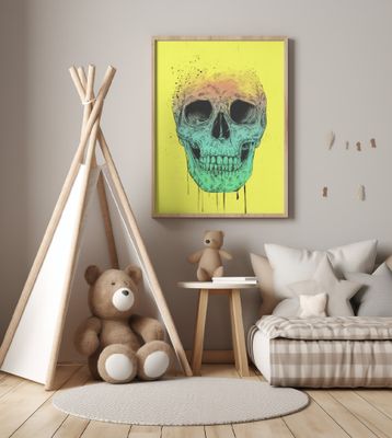 Pop Art Skull