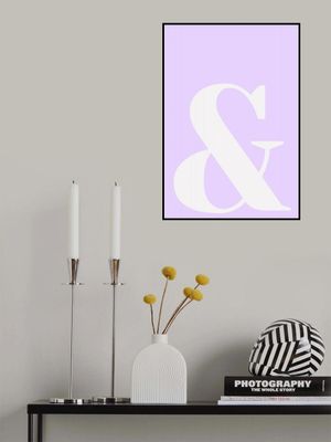 Lavender Ampersand