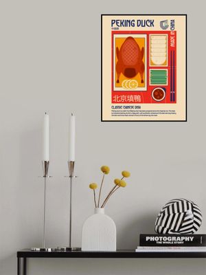 Peking Duck Japanese Food Print