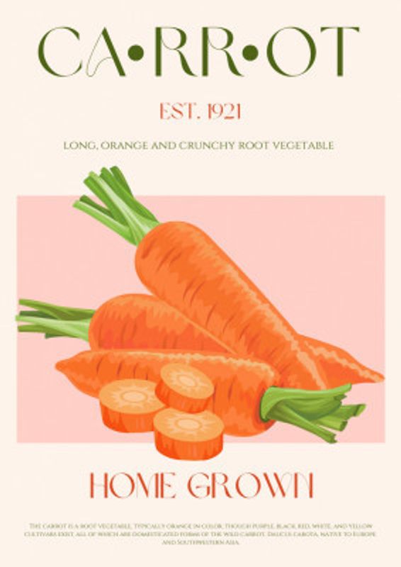 Orange Harvest Charm