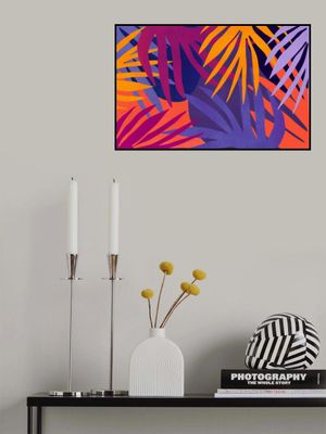 Vibrant Jungle Leaves