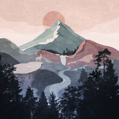 Serene Mountain View